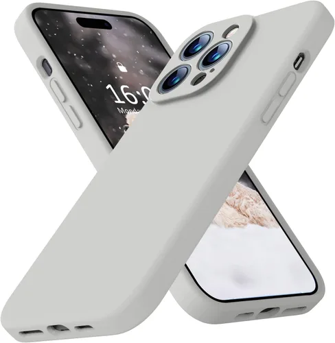 Miniatura 84 de Funda compatible con iPhone 13 de 6.1 pulgadas, de silicona líquida premium [forro de microfibra suave antiarañazos], goma de gel, protección Uva