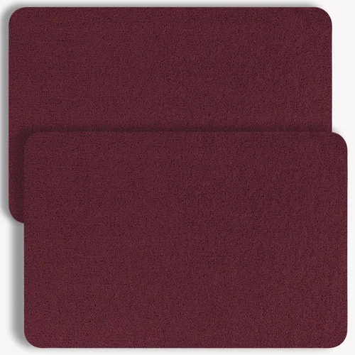 Miniatura 36 de Hargiis - Tapete antideslizante de secado rápido para bañera, piso, baño, ducha, cocina, hogar, hotel (color blanco, 24 x 24 pulgadas)