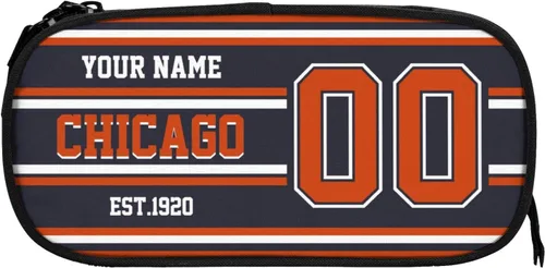 Miniatura 27 de Estuche de lápices personalizado Arizona con número de nombre, caja de lápices personalizada estilo fútbol, estuche de bolígrafo personalizado