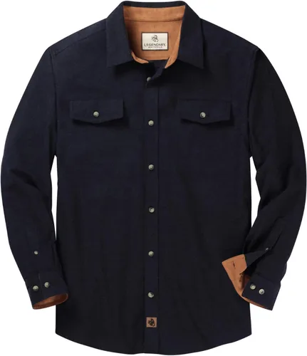 Miniatura 21 de Legendary Whitetails - Camisa de franela para hombre de manga larga con botones, ajuste relajado