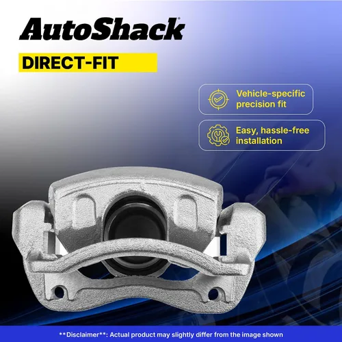 Miniatura 8 de AutoShack - Juego de pinzas de freno delanteras con soporte de repuesto para Saturn Vue Pontiac Torrent Suzuki XL-7 Chevrolet Captiva
