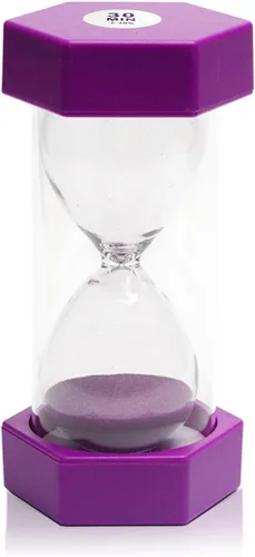 Miniatura 10 de Temporizador de arena de 10 minutos, temporizador de reloj de arena, reloj de arena para niños, reloj de arena colorido, temporizador de vidrio