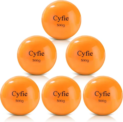 Miniatura 10 de Cyfie Pelotas de béisbol con peso para entrenamiento de bateo, pelotas pesadas para práctica de bateo, pelotas de sóftbol ponderadas