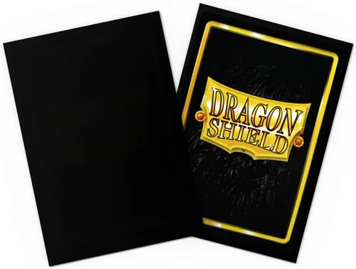 Miniatura 3 de Dragon Shield Fundas Mate de Tamaño Japonés para Tarjetas 60 Unidades - Fundas TCG Premium Lisas y Resistentes - Compatibles con Yu-Gi-Oh, NEGRO
