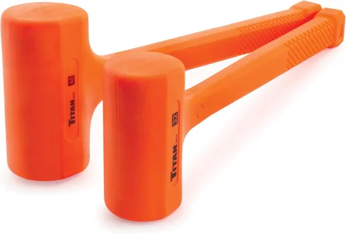 Miniatura 12 de Titan 63164 Martillo de Golpe Seco de 4 libras con Cabeza Rellena de Perdigones de Acero, Resistente a Chispas y Rebotes, Mango Antideslizante