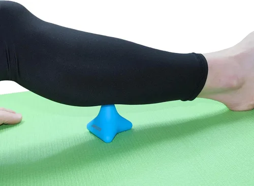 Miniatura 7 de Herramienta de masaje manual de punto de gatillo. Pequeña bola masajeadora para tejido profundo, liberación miofascial, terapia física, fascitis Azul