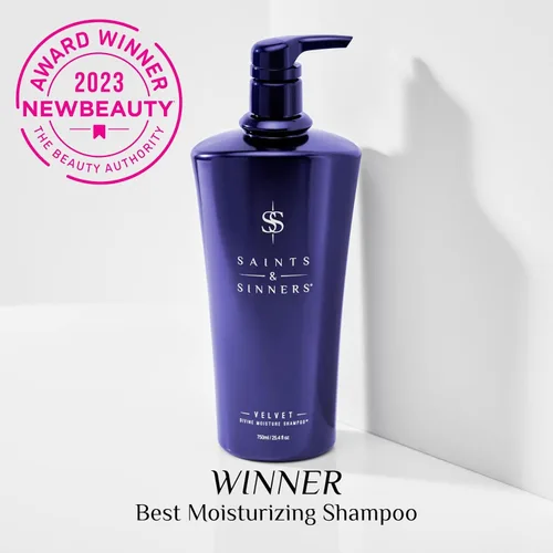 Miniatura 3 de Saints & Sinners Velvet Divine Champú Humectante para Cabello Seco Dañado Coloreado Tratado - Reparación Reponer Renovar Añadir Brillo