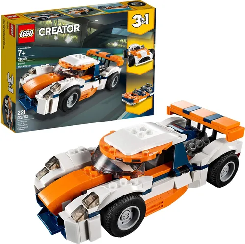 LEGO Creator 31089 Sunset Track Racer 31089 - Kit de construcción (221 piezas)