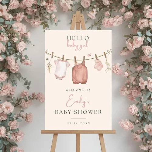 Miniatura 17 de Letrero de bienvenida para baby shower de oso