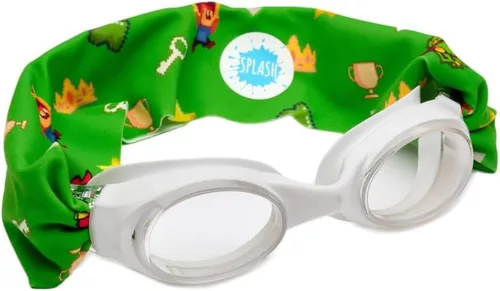 Miniatura 14 de Splash Place - Gafas de natación para niños con correa de tela Gafas de natación sin enredos para niños