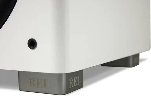 REL HT/1003 MKII - Subwoofer alimentado de 10 pulgadas, diseño compacto con amplificador de clase D para graves profundos en cine en casa, sistemas