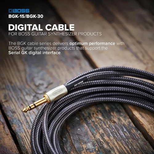 Miniatura 2 de BOSS Cable de audio digital AES/EBU TRS de 15 pies (BGK-15)