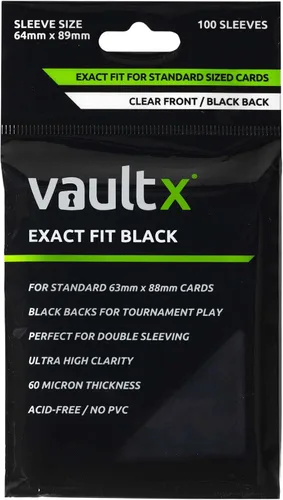 Miniatura 10 de Vault X Fundas para tarjetas coleccionables de ajuste exacto, suaves, de alta claridad, ajuste perfecto, juegos de cartas coleccionables, deportes