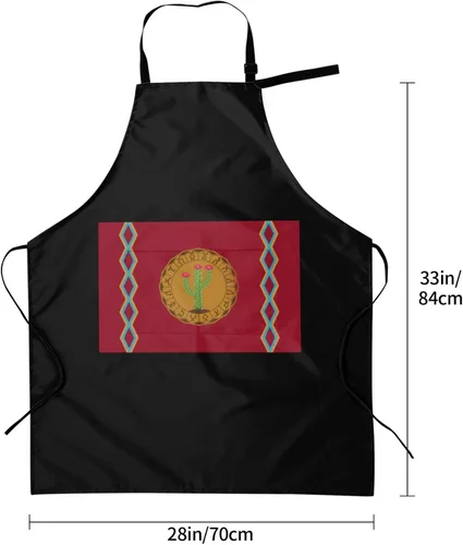Miniatura 5 de Adjustable Panteera Wayuu Apron For Men Women Waterproof With Pockets Bib Kitchen Cooking Chef Restaurant Aprons