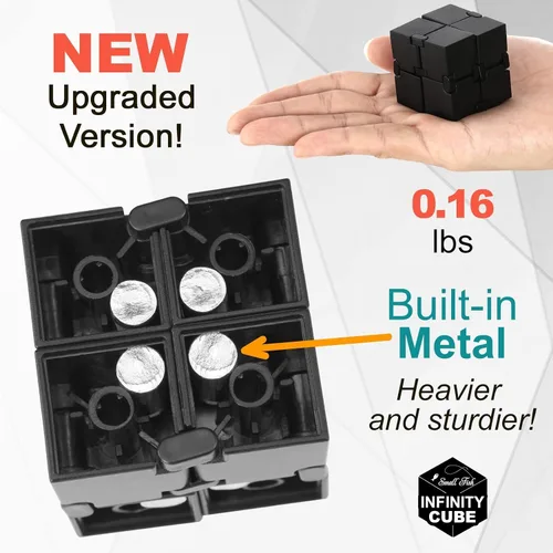 Miniatura 3 de Cubo infinito sensorial fidget, juego de fidgeting EDC para niños y adultos, minigadget genial, mejor para el alivio del estrés y la ansiedad