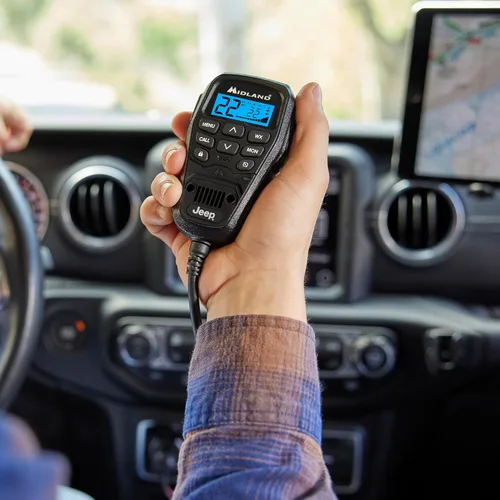 Miniatura 2 de Midland MXT575J Jeep MicroMobile GMRS Radio bidireccional con escaneo y alerta meteorológica NOAA - para granjas, ranchos, overlanding - capacidad