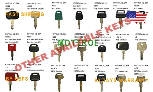 Miniatura 2 de 5 llaves PK 123243 12343 912-0514920 se adapta a Mitsubishi BD2 serie Kubota tractores gato carretillas elevadoras Kumiai