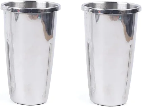 Miniatura 6 de Máquina de batido de leche, Mezclador comercial de doble cabezal de batido, Máquina de batido de leche de acero inoxidable 560w, Mezclador de leche