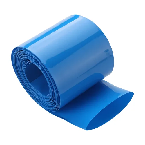 Othmro Kit de tubos termorretráctiles de batería de 18.04 pies, tubo termorretráctil de PVC de aislamiento de ancho de 2.17 pulgadas, tubo de Azul