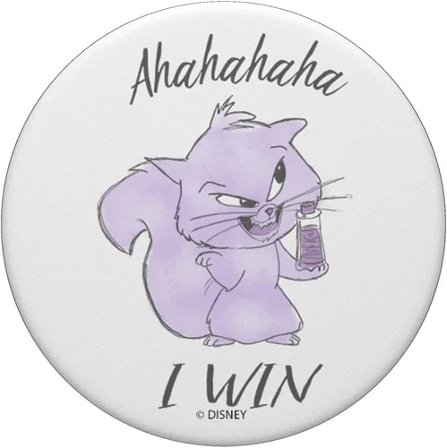 Miniatura 3 de Disney Emperors New Groove Cat Yzma Ahahahaha I Win PopSockets PopGrip: agarre intercambiable para teléfonos y tabletas