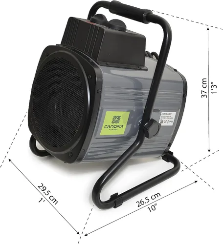 Miniatura 8 de Palram - Calentador de ventilador portátil Canopia Canopia 1500W