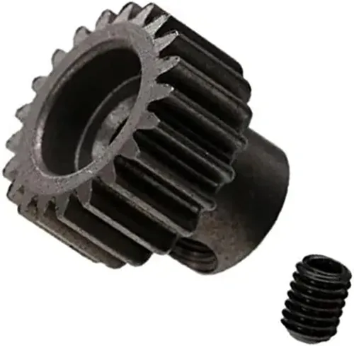 Miniatura 9 de Juego de engranajes de piñón de actualización de acero endurecido 48P: 19T 20T 21T 22T 23T ajuste 0.125 in (1/8 pulgadas) eje de motor RC