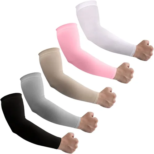 Miniatura 11 de HEGCOIIE Mangas de protección solar UV para hombres y mujeres, cubierta de tatuajes, manga de enfriamiento UPF 50 para golf, ciclismo