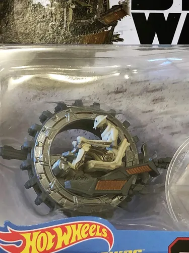 Miniatura 2 de Hot Wheels Star Wars General Grievous - Nave estelar para bicicleta de ruedas