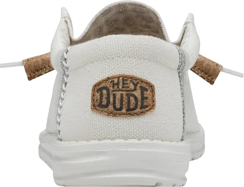 Miniatura 5 de Hey Dude Wally Linen - Mocasines para hombre, cómodos y ligeros, sin cordones