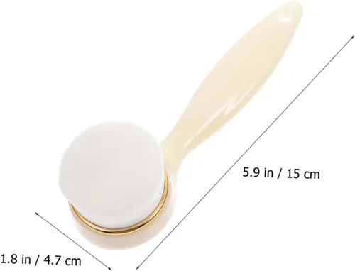 Miniatura 6 de Juego de cepillos faciales manuales, cepillo facial de mango largo para limpieza profunda, herramienta de cuidado de la piel, cerdas suaves