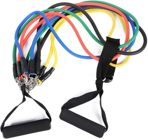 Miniatura 4 de BFR Bands Juego de bandas de resistencia para hombres y mujeres, equipo de entrenamiento de fuerza portátil para brazos y piernas con anclaje
