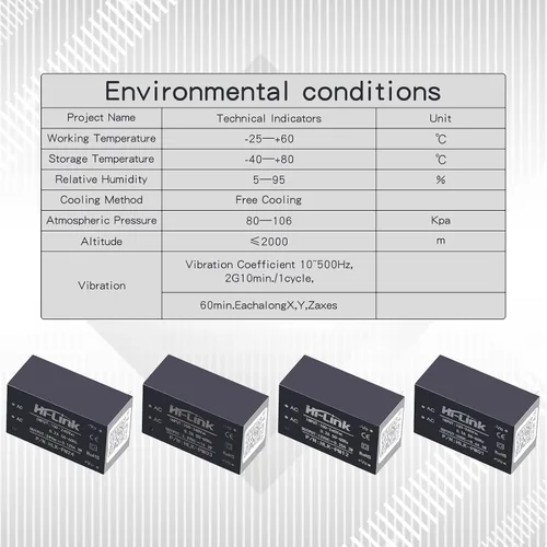 Miniatura 4 de Módulo de alimentación aislado AC-DC Módulo de alimentación de conmutación para el hogar inteligente, módulo de alimentación Mini Buck 220v a 12v