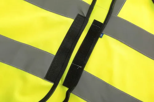 Miniatura 5 de AYKRM chaleco de alta visibilidad de 12 colores con alta visibilidad reflectante para trabajo de construcción y seguridad (XS-8XL)