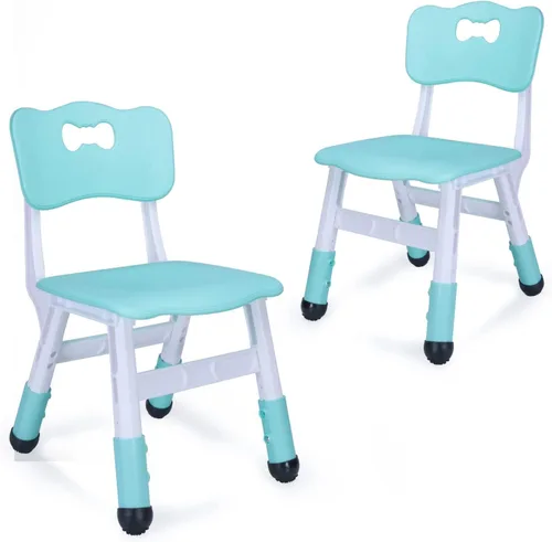 Sillas ajustables para niños de 3 niveles ajustables para interiores adecuadas para niños de 2 a 6 años. Carga máxima de 220 libras, adecuadas para