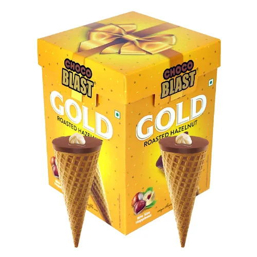 Miniatura 12 de Pure Temptation® Gold Chocoblast - Caja de regalo de chocolate – Snack con sabor a chocolate – Paquete de chocolate premium – Caja de regalo