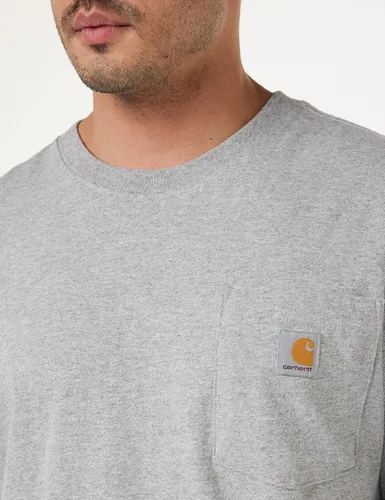 Miniatura 3 de Carhartt - Camisa de ajuste holgado para hombre, pesada, de manga larga y con bolsillo