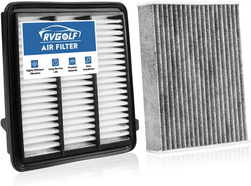 Miniatura 63 de Juego de filtros de aire de motor+cabina para Honda Civic 2016-2026 (2.0L), HR-V HRV 2023-2026 (2.0L) (solo aspirado naturalmente, no para tipo R!)