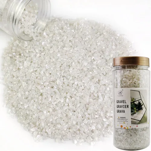 Miniatura 15 de HappyFiller Arena de Vidrio Triturado de 12 Colores, 30 Gramos Cada Botella, Piezas de Vidrio Roto Triturado Piedras de Terrario para Arte
