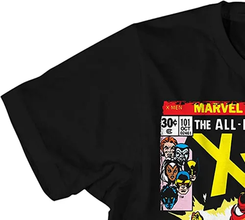 Miniatura 6 de Marvel Mens Comics Group Shirt - X-Men Wolverine Mens Tee - Throwback Classic T-Shirt