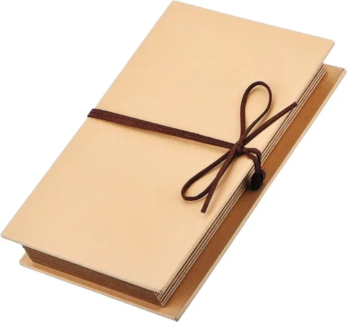Mudder Álbumes de recortes de tapa dura para fotos de 4 x 6 pulgadas, papel kraft hecho a mano para álbumes de recortes DIY, aniversario, cuaderno