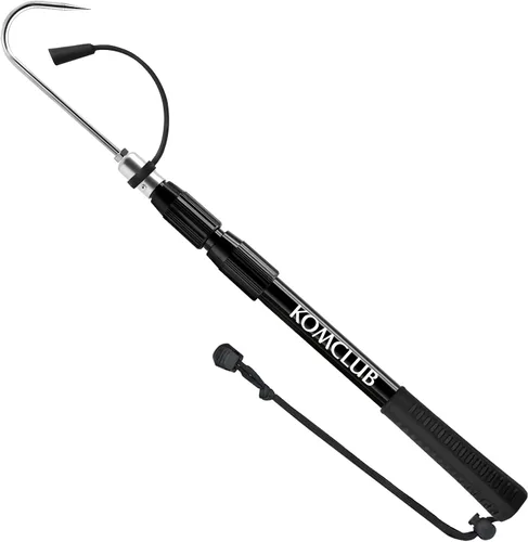 Miniatura 7 de KOMCLUB Telescopic Fishing Gaff with Super Sharp Spear Hook Lightweight Hand Fish Gaff with Soft