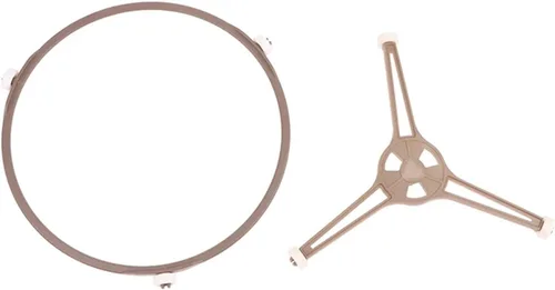 Miniatura 5 de Rotating Ring Support Roller Bracket Microwave Oven Turntable Glass Base Plate Tray Holder Stand(A1)