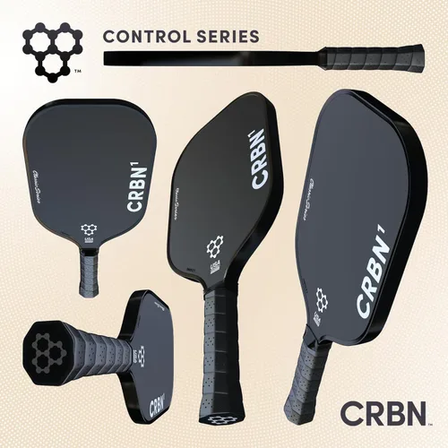 Miniatura 6 de CRBN Pickleball - Paleta CRBN1 y CRBN2 - Paleta de pickleball de fibra de carbono con núcleo de polímero tipo panal - Equilibrio perfecto
