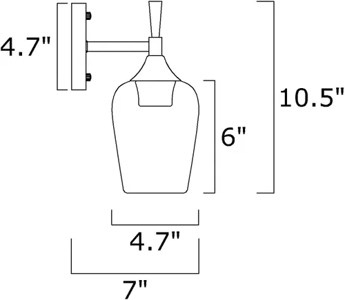 Miniatura 3 de Edvivi Lámpara de tocador de baño de 1 luz, níquel cepillado moderno con pantalla de vidrio transparente, apliques de pared para espejos, Latón