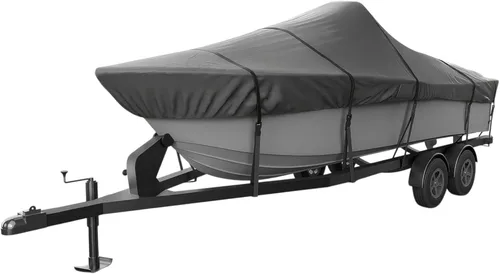 Miniatura 9 de Seal Skin Covers Funda Universal para Barco, Cubierta Impermeable de Grado Marino para 12'-14' L y Hasta 68" W, De Servicio Pesado y Resistente a