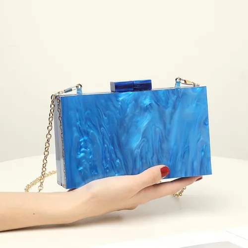 Miniatura 2 de LETODE Bolsos de mano de acrílico, bolso de plexiglás para mujer