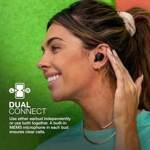 Miniatura 4 de JLab Go Air Pop Auriculares inalámbricos Bluetooth + funda de carga, Negro, Doble conexión, Resistencia al sudor IPX4, Conexión Bluetooth 5.1, 3