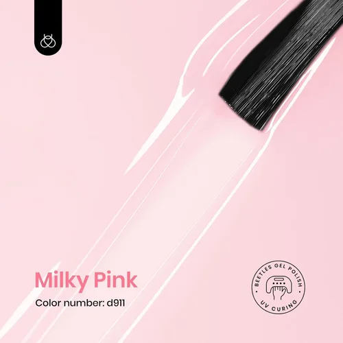 Miniatura 437 de Beetles - Esmalte de uñas de gel marrón – 0.5 onzas líquidas de esmalte de gel marrón oscuro, lámpara LED UV para uñas, regalo de manicura para I