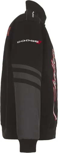 Miniatura 3 de JH DESIGN GROUP Dodge Challenger - Chaqueta de sarga clásica bordada para hombre