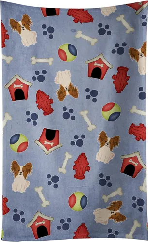Miniatura 75 de Caroline's Treasures BB2654KTWL Dog House Collection Airedale - Toalla de cocina para invitados, toalla de baño decorativa para cara, té, paño